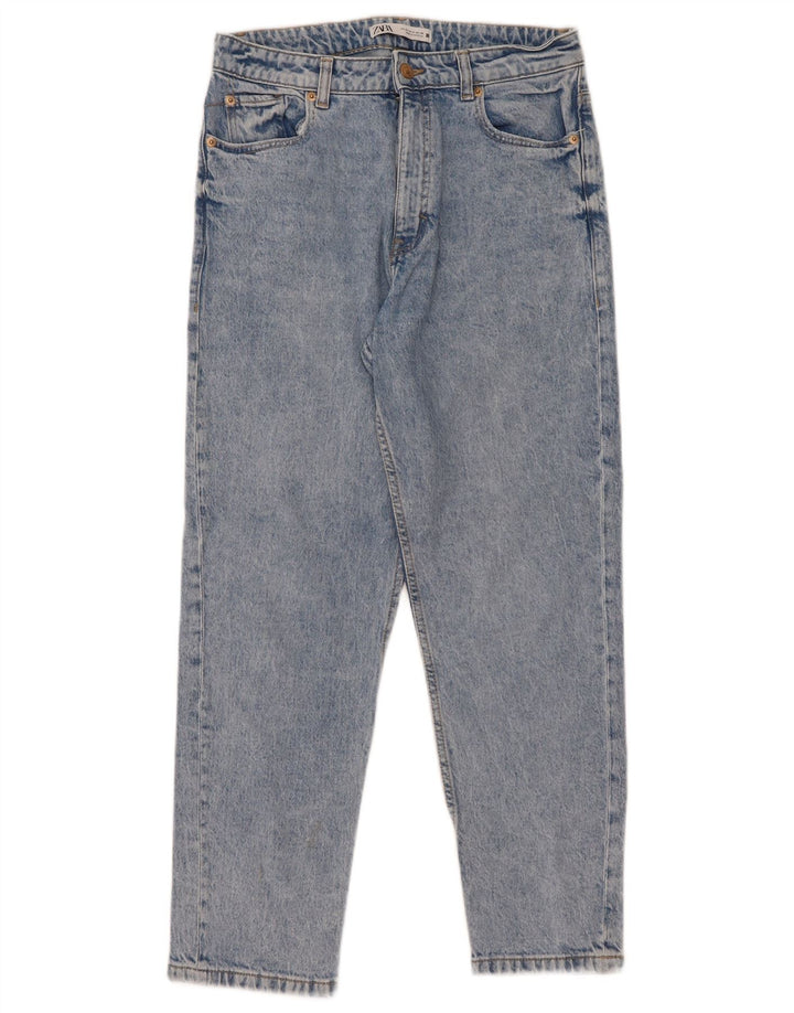 Zara Γυναικείο Slim Jeans EU 40 Medium W30 L27 Μπλε βαμβακερό
