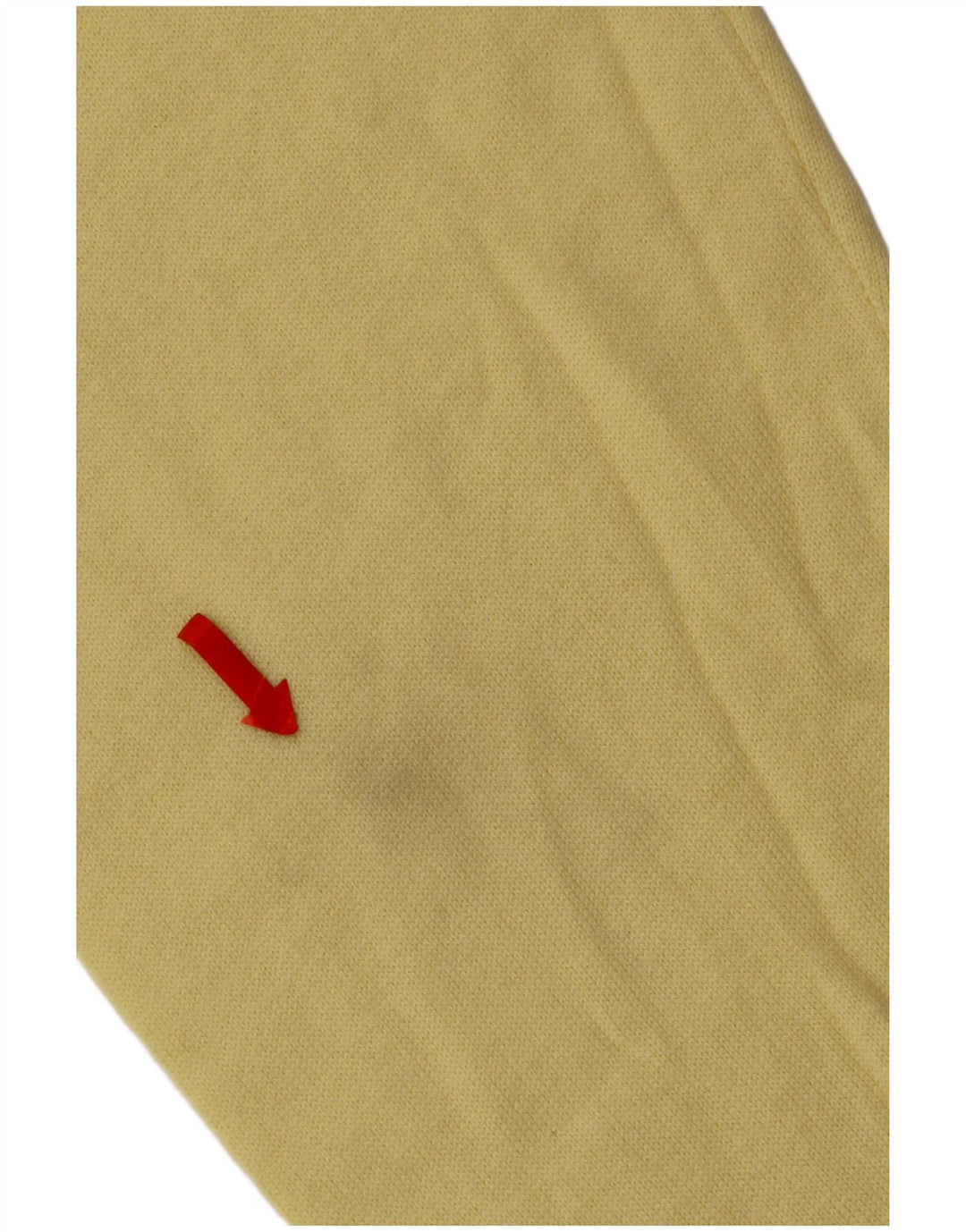 Erin Ανδρικό πουλόβερ με λαιμόκοψη με λαιμόκοψη σε μεγάλο κίτρινο παρθένο μαλλί