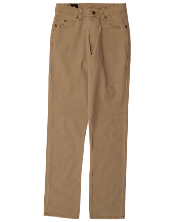 Lee Mens Dallas Straight Casual Παντελόνι W31 L33 Μπεζ βαμβακερό