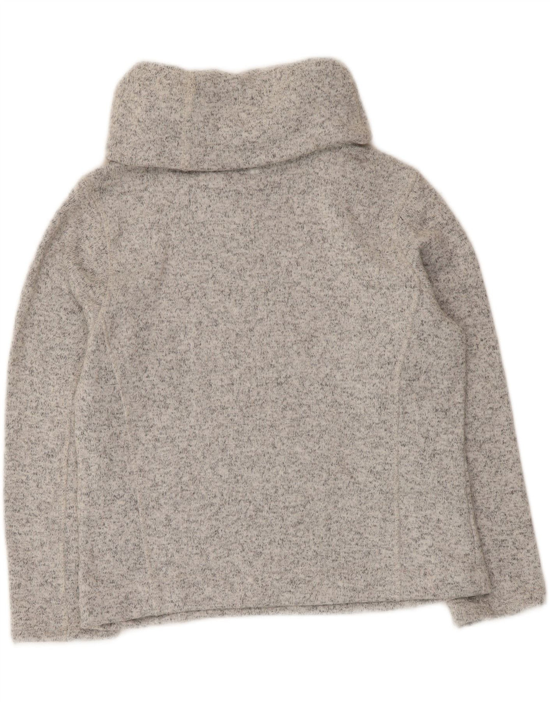 Mountain Warehouse Γυναικεία Crop Μπλούζα Τοπ UK 12 Medium Grey Flecked