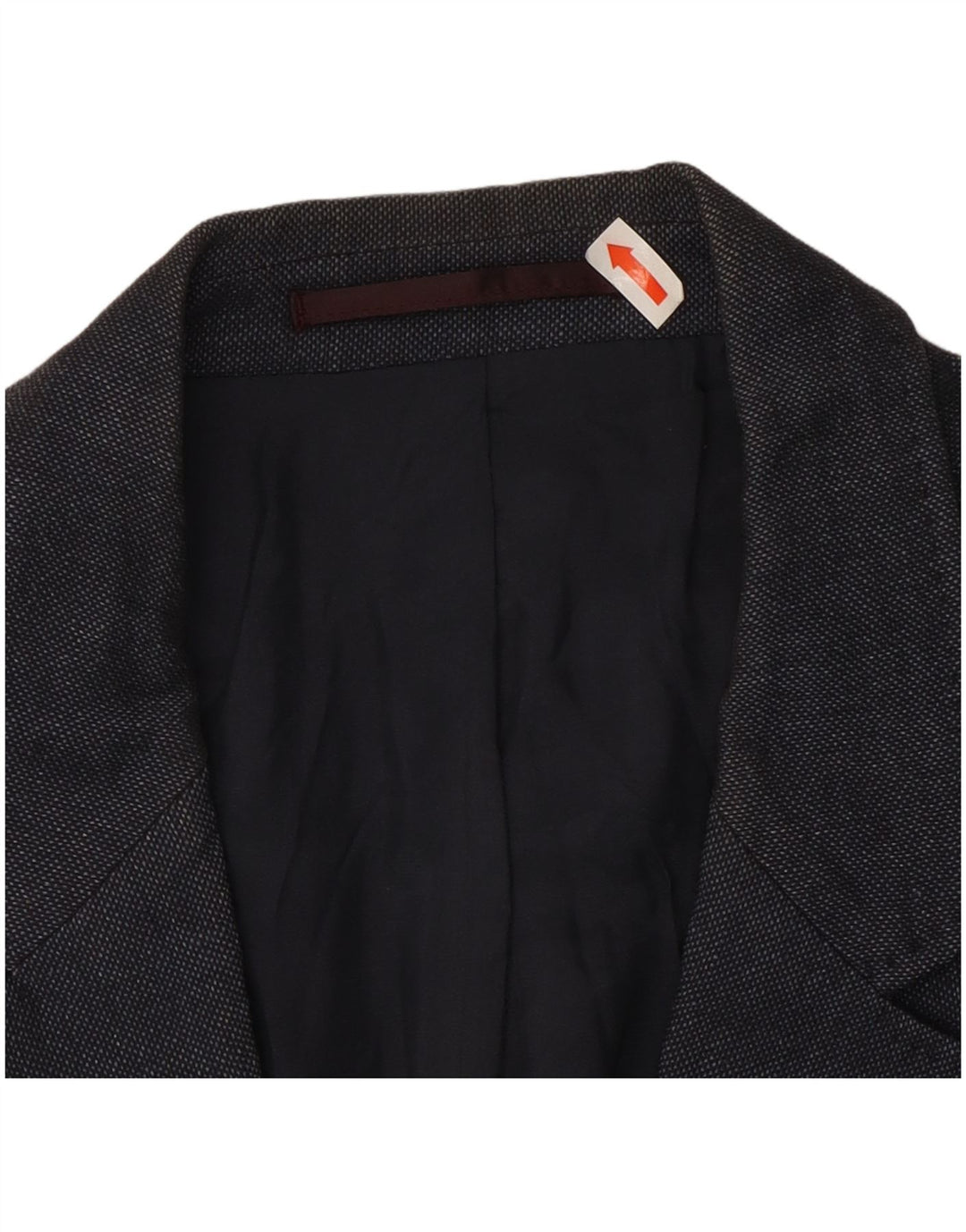 MASSIMO DUTTI Ανδρικό μπουφάν μπλέιζερ EU 54 XL Navy Blue Wool