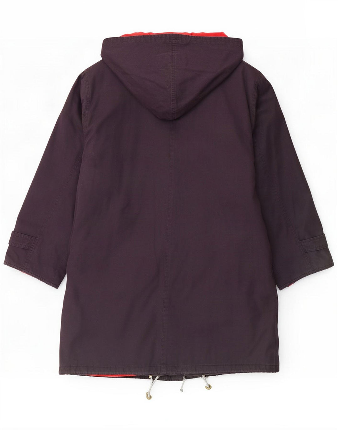 Charon Γυναικείο παλτό με κουκούλα UK 18 XL Purple Polyester