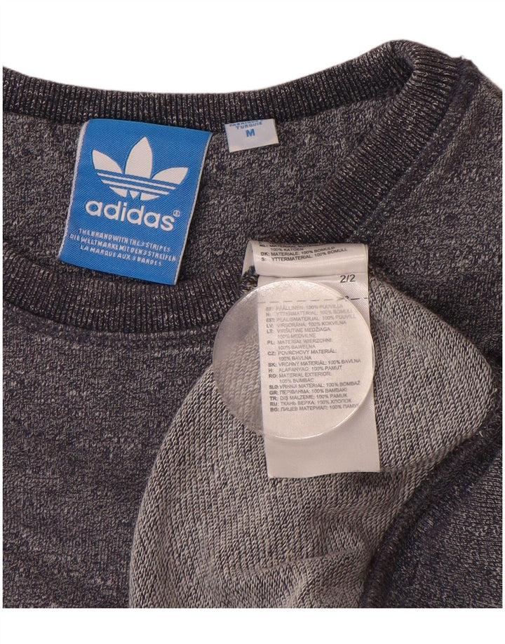 Ανδρικό φούτερ ADIDAS Jumper, Βαμβακερό, μεσαίο, μπλε ναυτικό