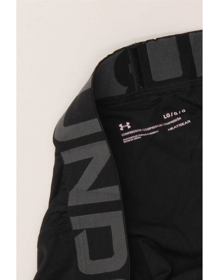 Ανδρικά γραφικά κολάν Under Armour Heat Gear Large Black