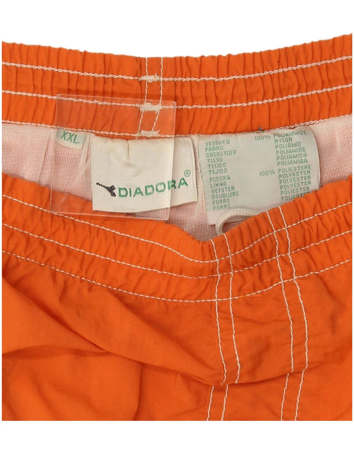 Ανδρικό σορτς κολύμβησης Diadora 2XL Orange Polyamide