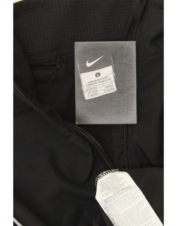 Γυναικεία φόρμα Nike Top Jacket UK 16/18 Large Black Polyester