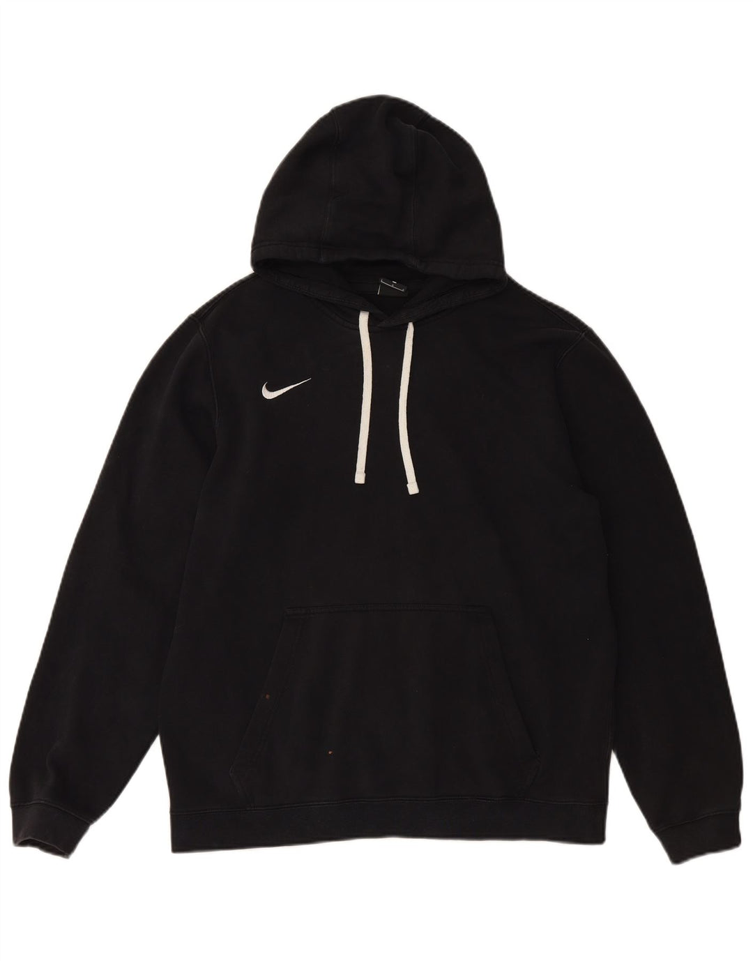 Ανδρικό φούτερ με κουκούλα NIKE, μεγάλο μαύρο βαμβακερό