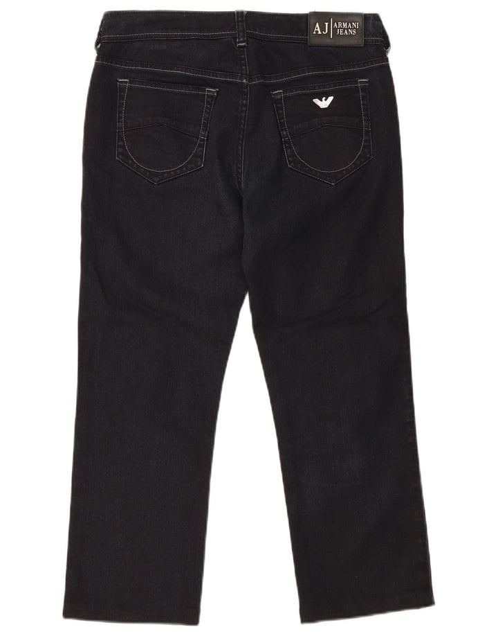 Armani Γυναικείο Straight Jeans W29 L24 Navy Blue Cotton
