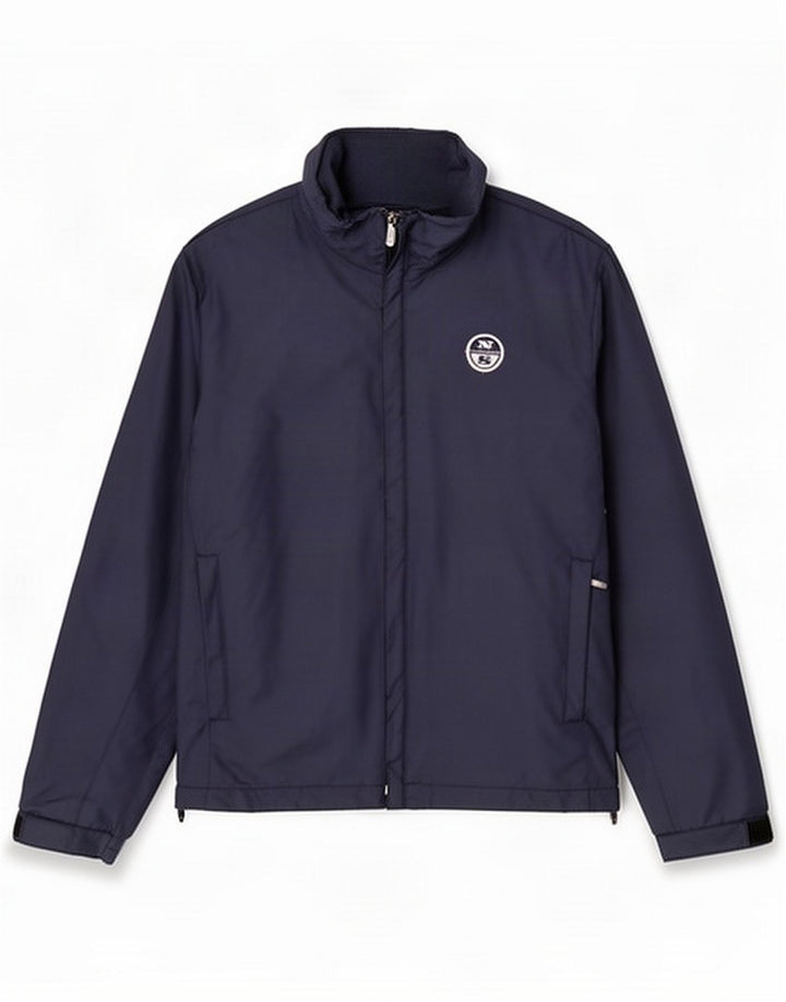 North Sails Ανδρικό Μπουφάν Windbreaker UK 38 Medium Navy Blue Polyamide