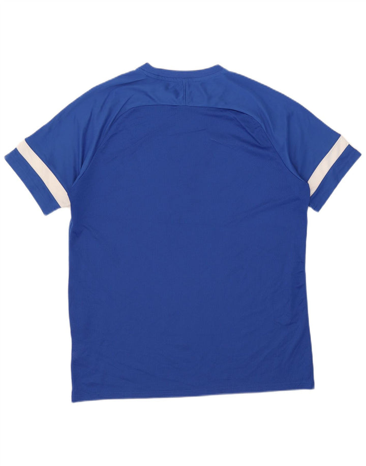 Ανδρικό T-shirt Nike Dri Fit Top XL Blue Colorblock Polyester