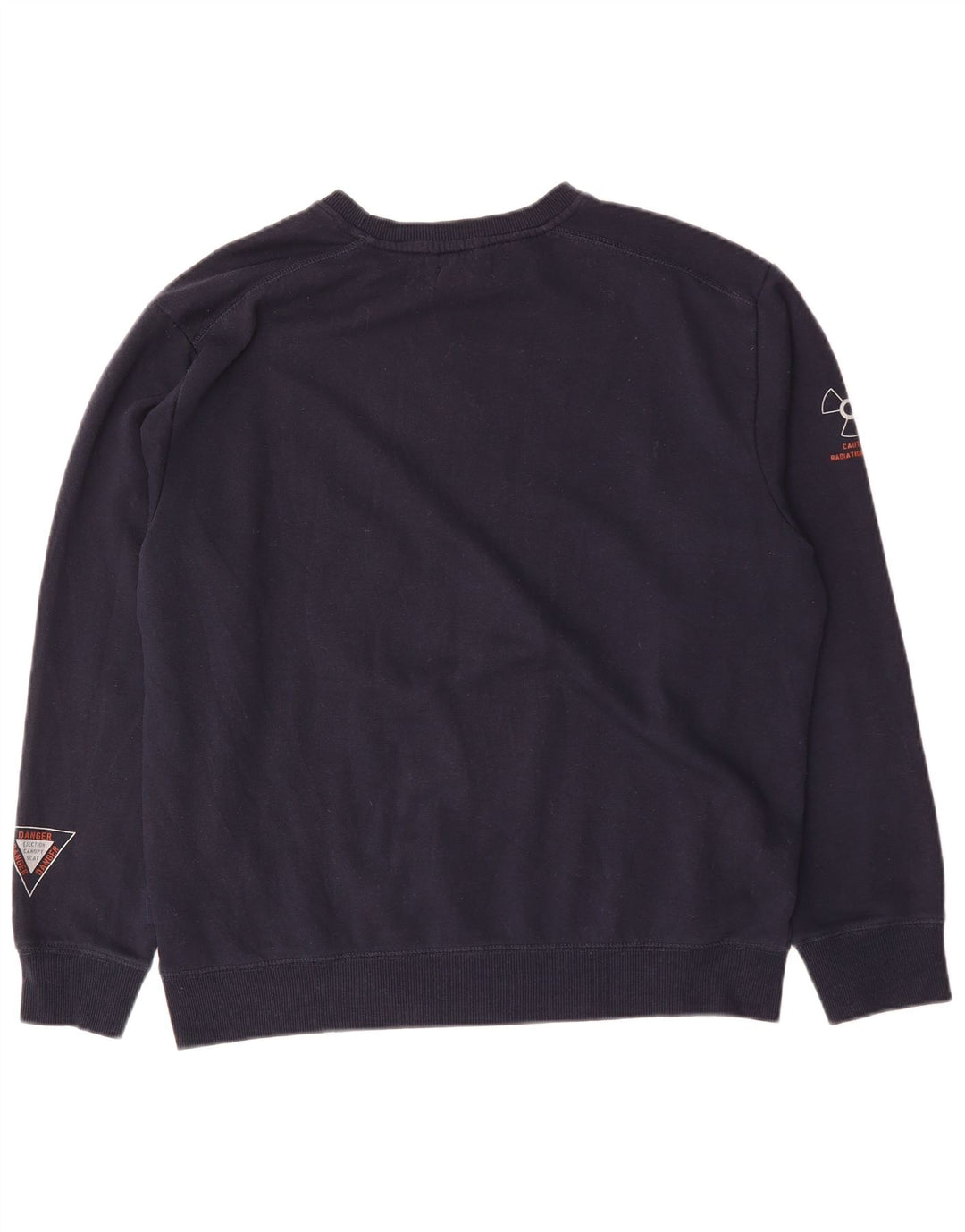 Ανδρικό γραφικό φούτερ AVIREX Jumper XL Navy Blue Cotton
