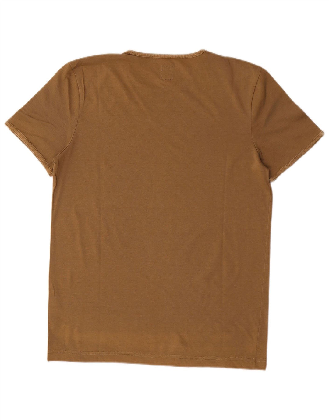 Ανδρικό T-Shirt Energie Top Βαμβακερό μεσαίο μπεζ