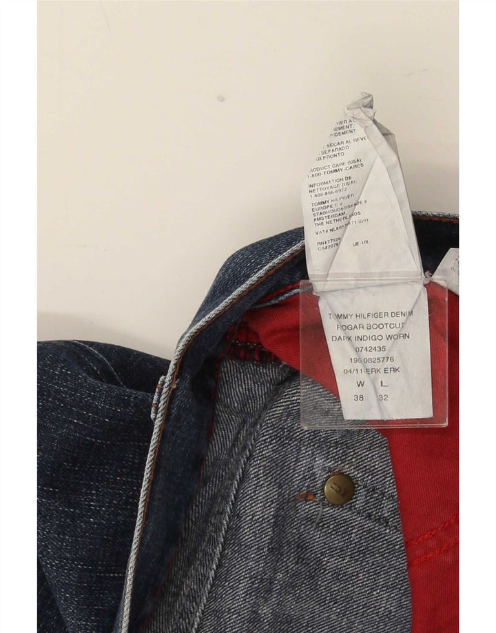 Tommy Hilfiger Ανδρικό Bootcut Jeans W38 L29 Navy Blue Cotton