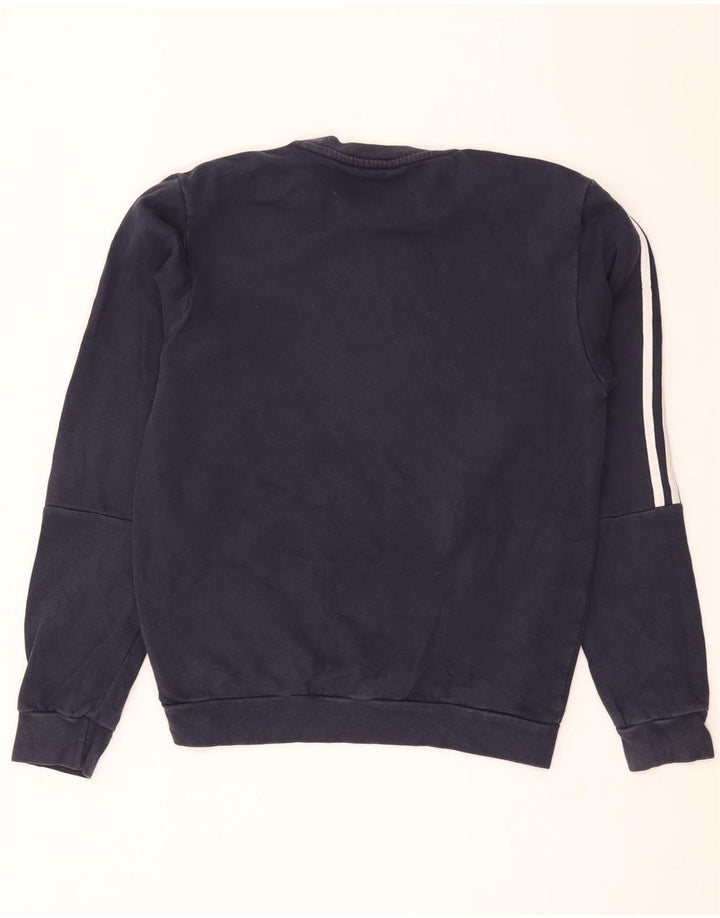 Ανδρικό φούτερ Adidas Jumper Small Navy Blue βαμβακερό