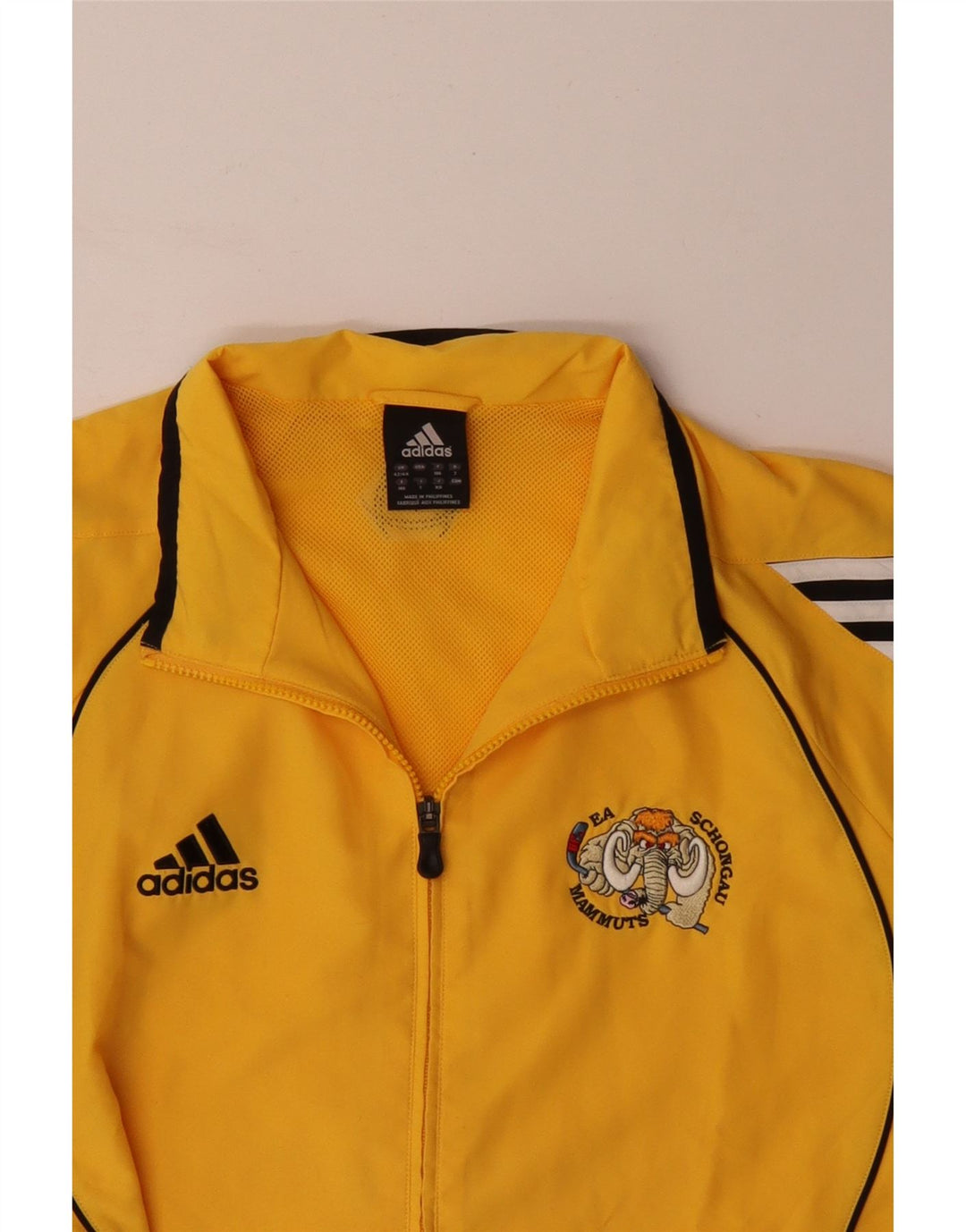 Ανδρική φόρμα ADIDAS Top Jacket UK 42 /44 Large Yellow Colourblock