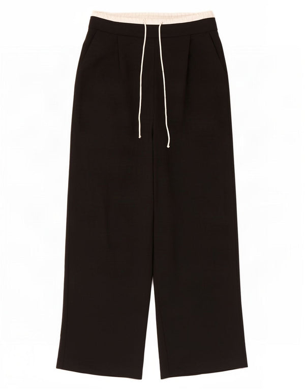 Zara γυναικείο ψηλόμεσο παντελόνι UK 8 Small W26 L30 μαύρο πολυεστέρα