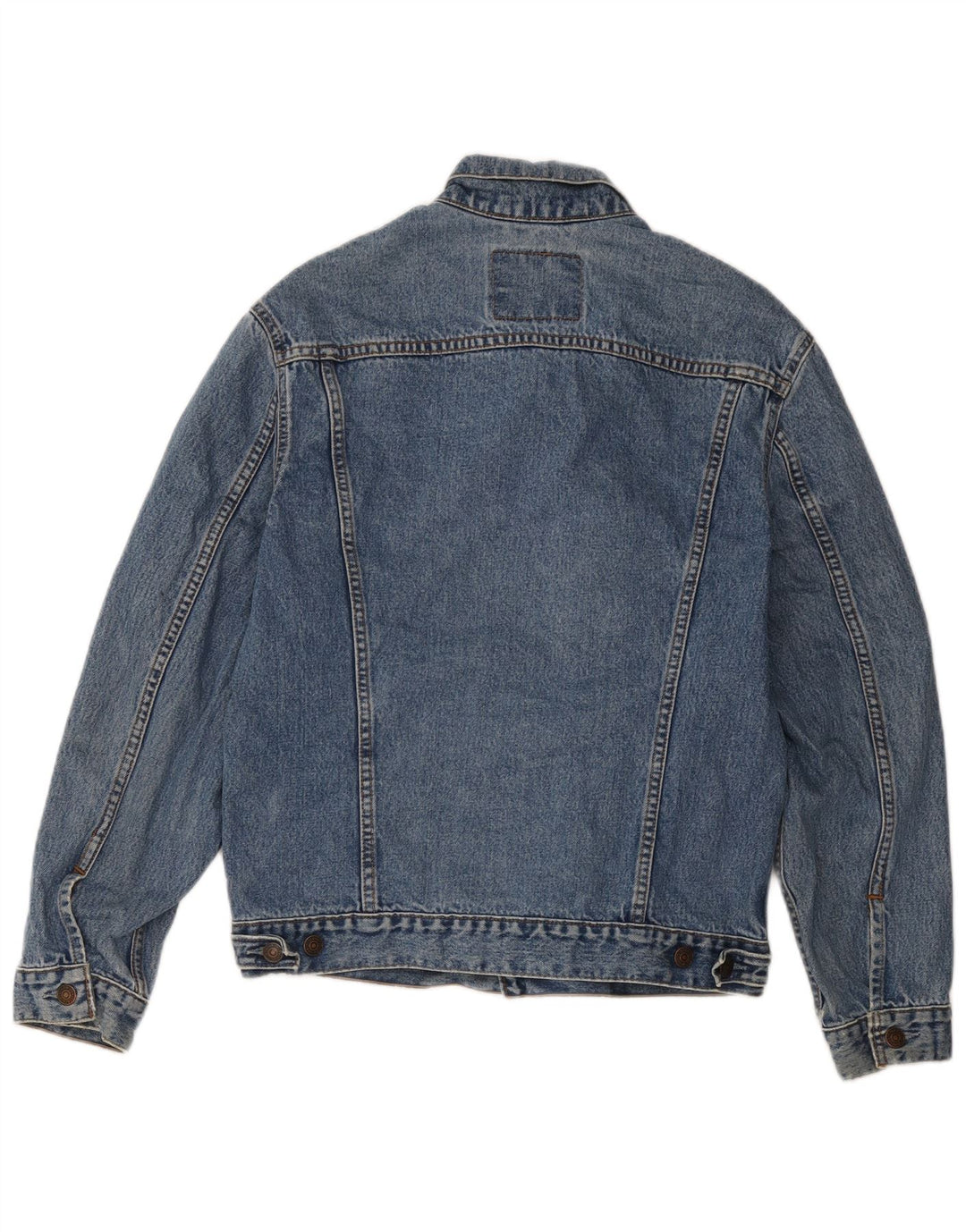 Ανδρικό τζιν μπουφάν Levi's UK 38 Medium Blue Cotton