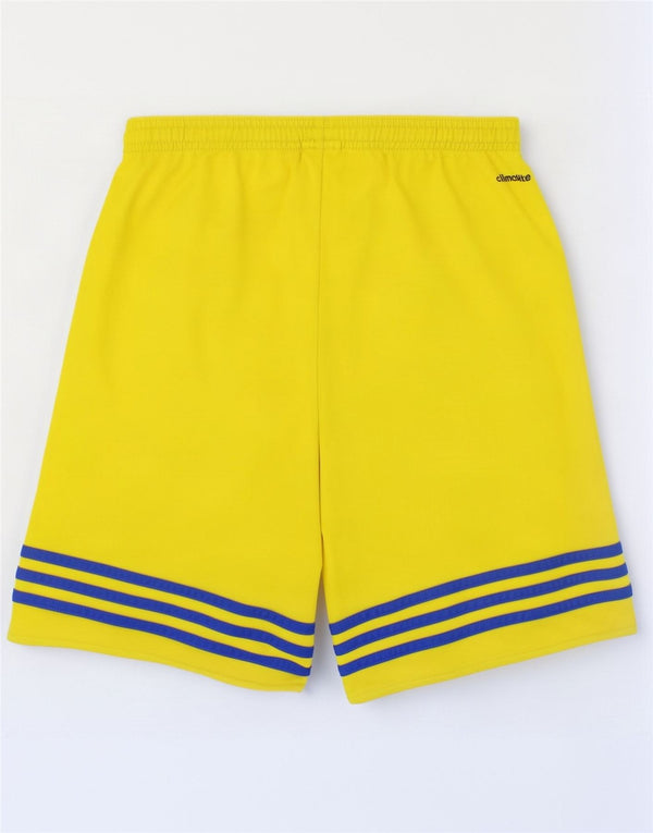 Adidas Boys Climalite σορτς 13-14 ετών XL Κίτρινο Colourblock