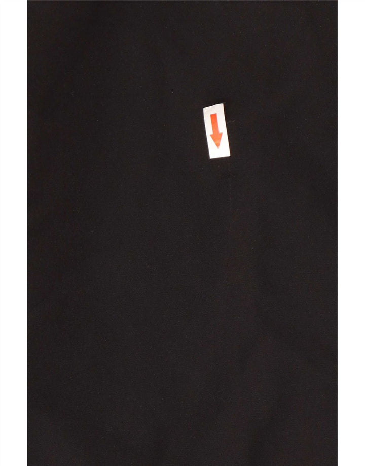 Guess Γυναικείο Πανωφόρι UK 18 XL Μαύρο Πολυεστέρας