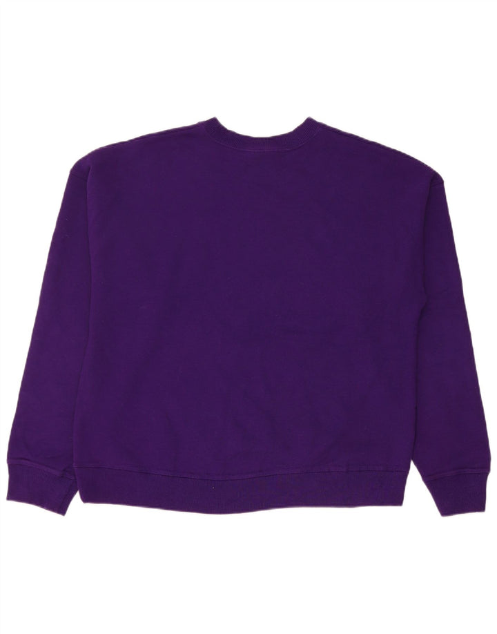 Champion Γυναικεία Φούτερ Jumper UK 14 Medium Purple Cotton