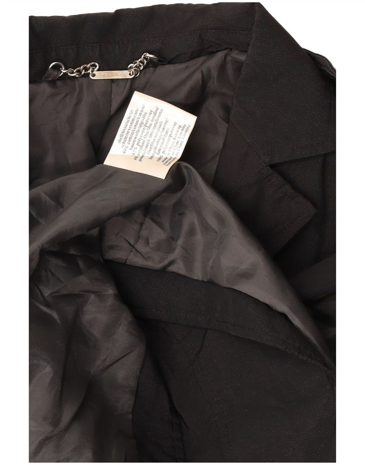 Γυναικεία καμπαρντίνα Laura Ashley UK 14 Medium Black Cotton