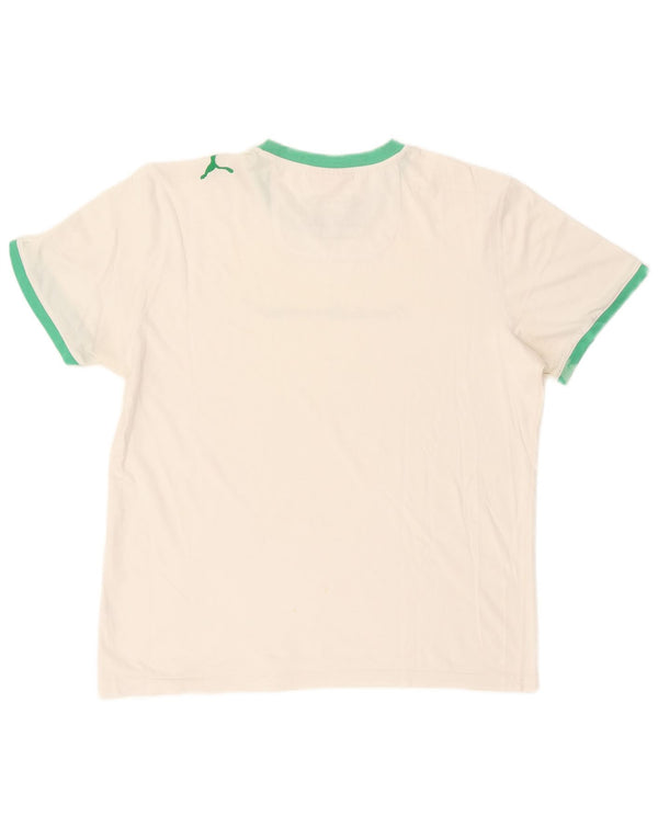 Ανδρικό γραφικό T-Shirt Puma Top Large Λευκό