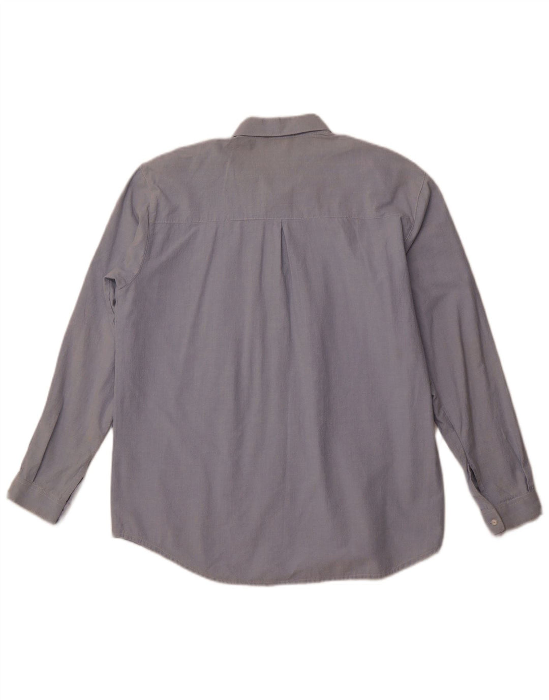 VINTAGE Γυναικείο πουκάμισο UK 18 XL Μπλε φλοράλ βαμβακερό ρετρό