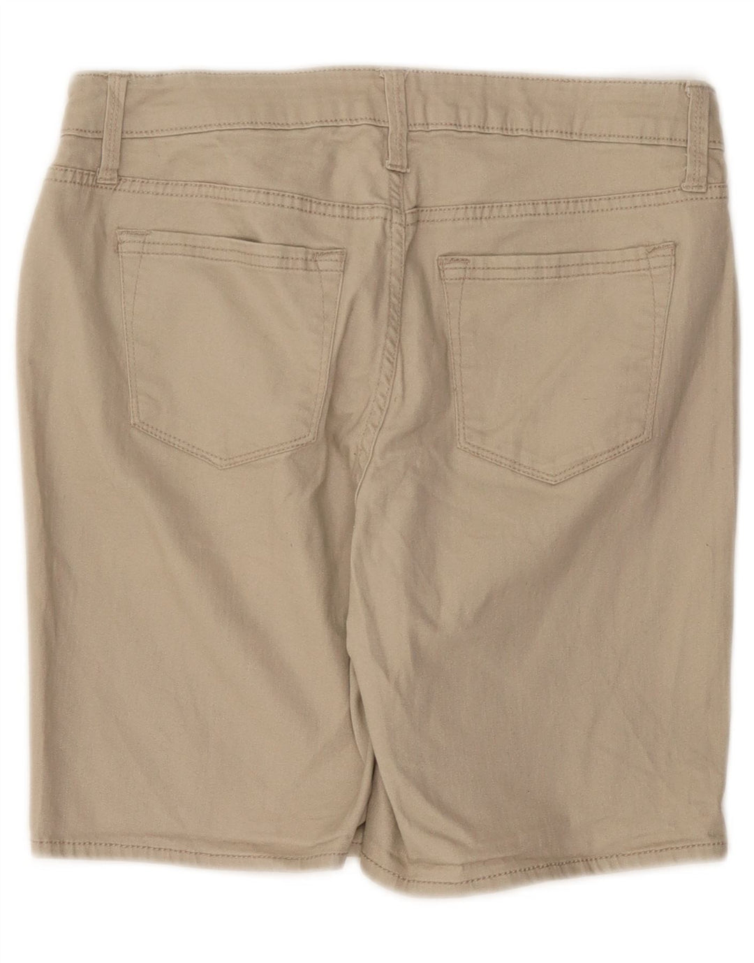 Ψηλόμεσο κάζουαλ σορτς Lee Womens Riders W30 Βαμβακερό μεσαίο μπεζ
