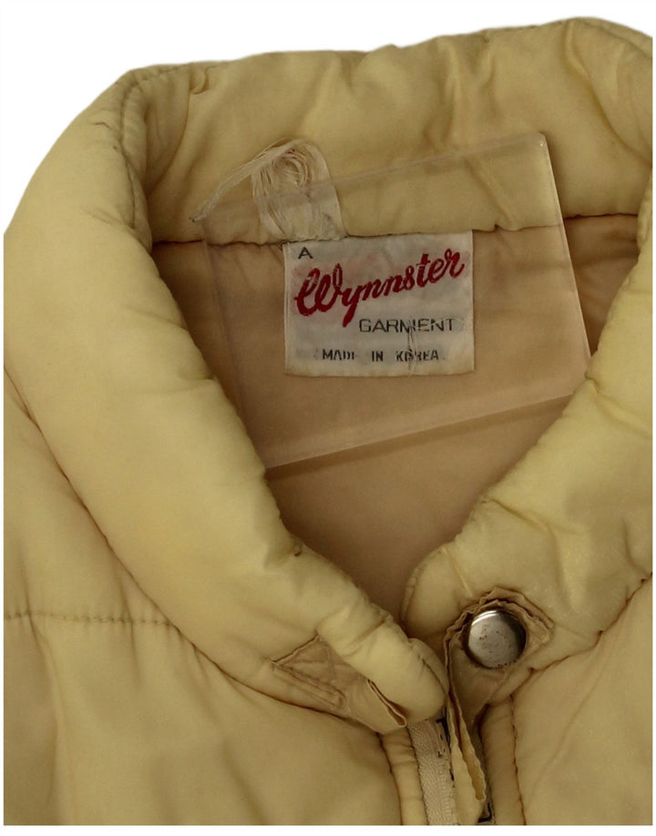 Wynnster Ανδρικό padded Gilet UK 38 Medium Beige Nylon