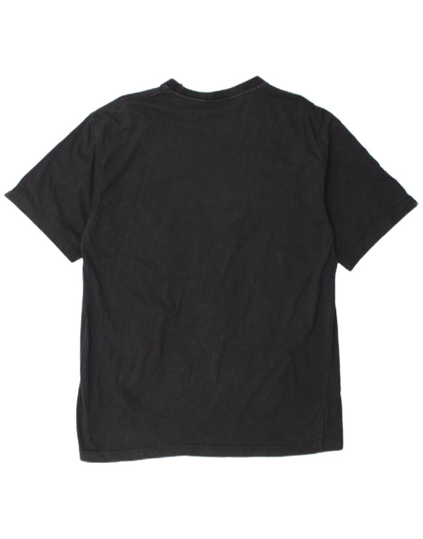 Ανδρικό γραφικό μπλουζάκι FILA Top Large Μαύρο