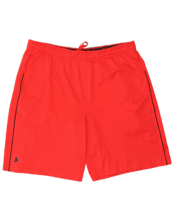 Under Armour Ανδρικό Heat Gear Loose Fit αθλητικό σορτς XL κόκκινο πολυεστέρα