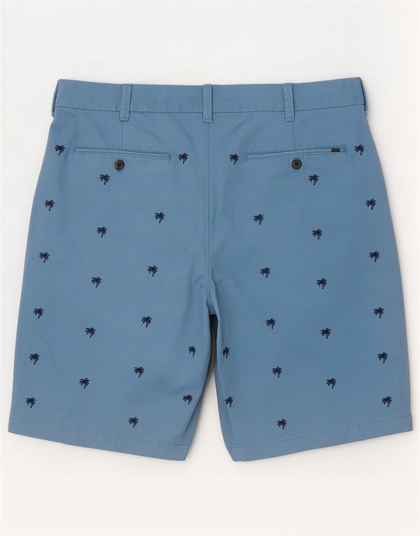 Marks & Spencer Ανδρικό σορτς Hawaiian Chino W38 XL Μπλε βαμβακερό