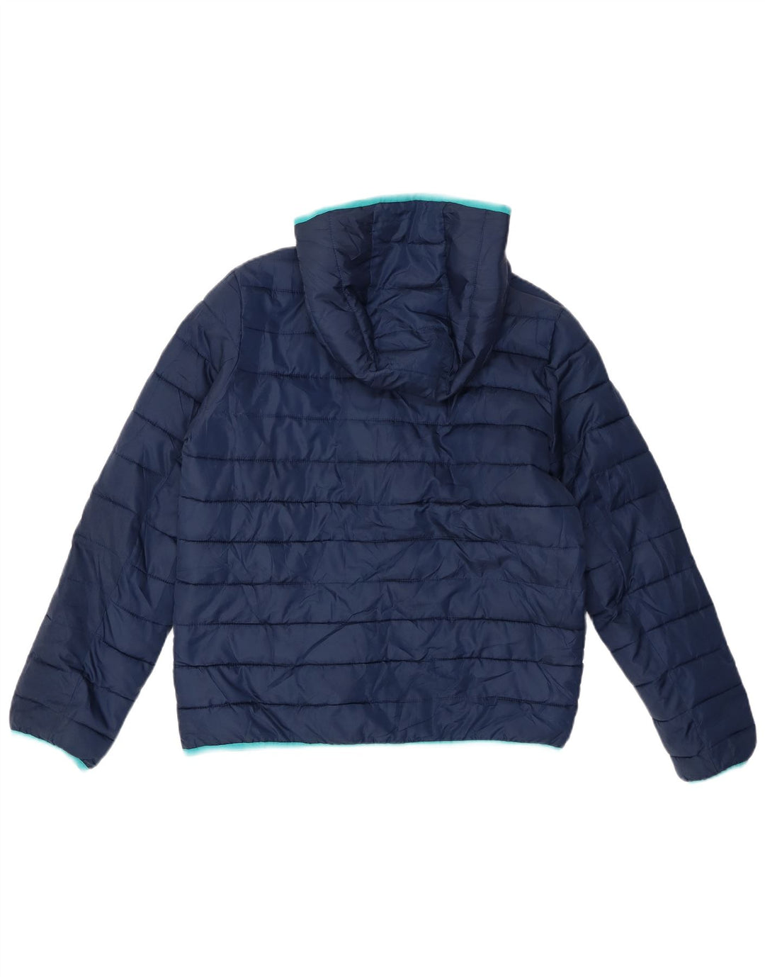 Champion Boys Hooded Jacket 13-14 Years XL Navy Blue Polyester