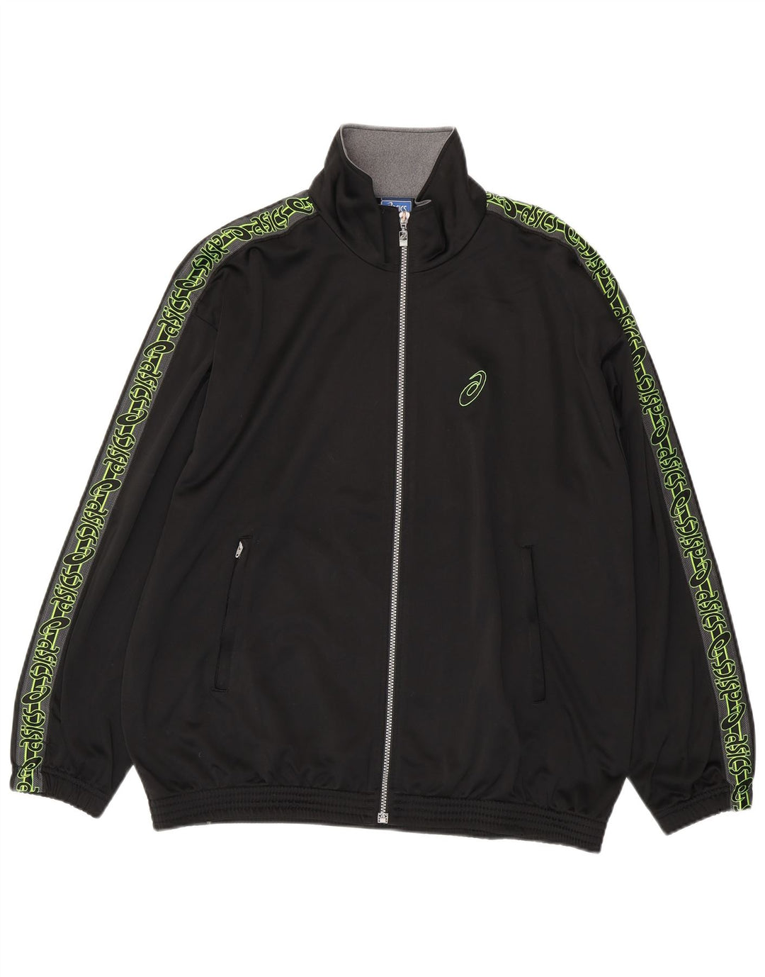 Ανδρική αθλητική φόρμα γραφικών Asics Top Jacket XL Μαύρο