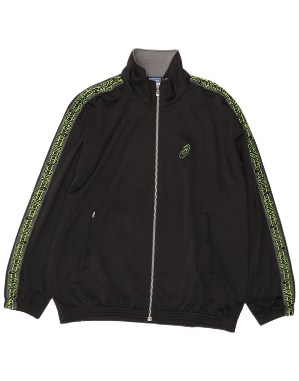 Ανδρική αθλητική φόρμα γραφικών Asics Top Jacket XL Μαύρο
