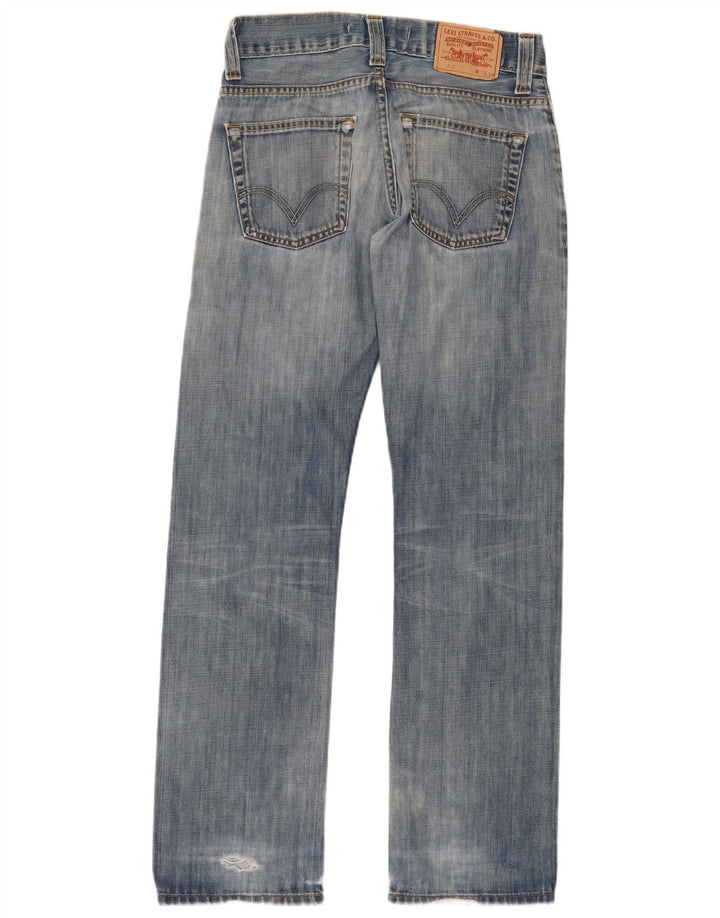 Levi's Mens 506 Standard Fit Straight Jeans W30 L34 Blue