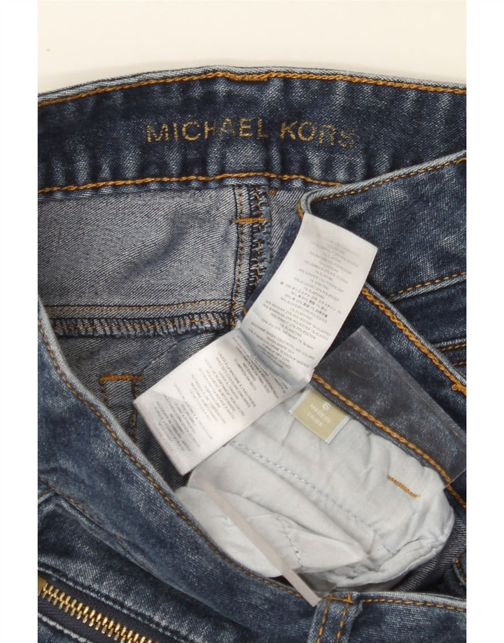 MICHAEL KORS Womens Slim Jeans US 6 Medium W32 L27 Blue Cotton Vintage Michael Kors and Second-Hand Michael Kors from Messina Hembry 