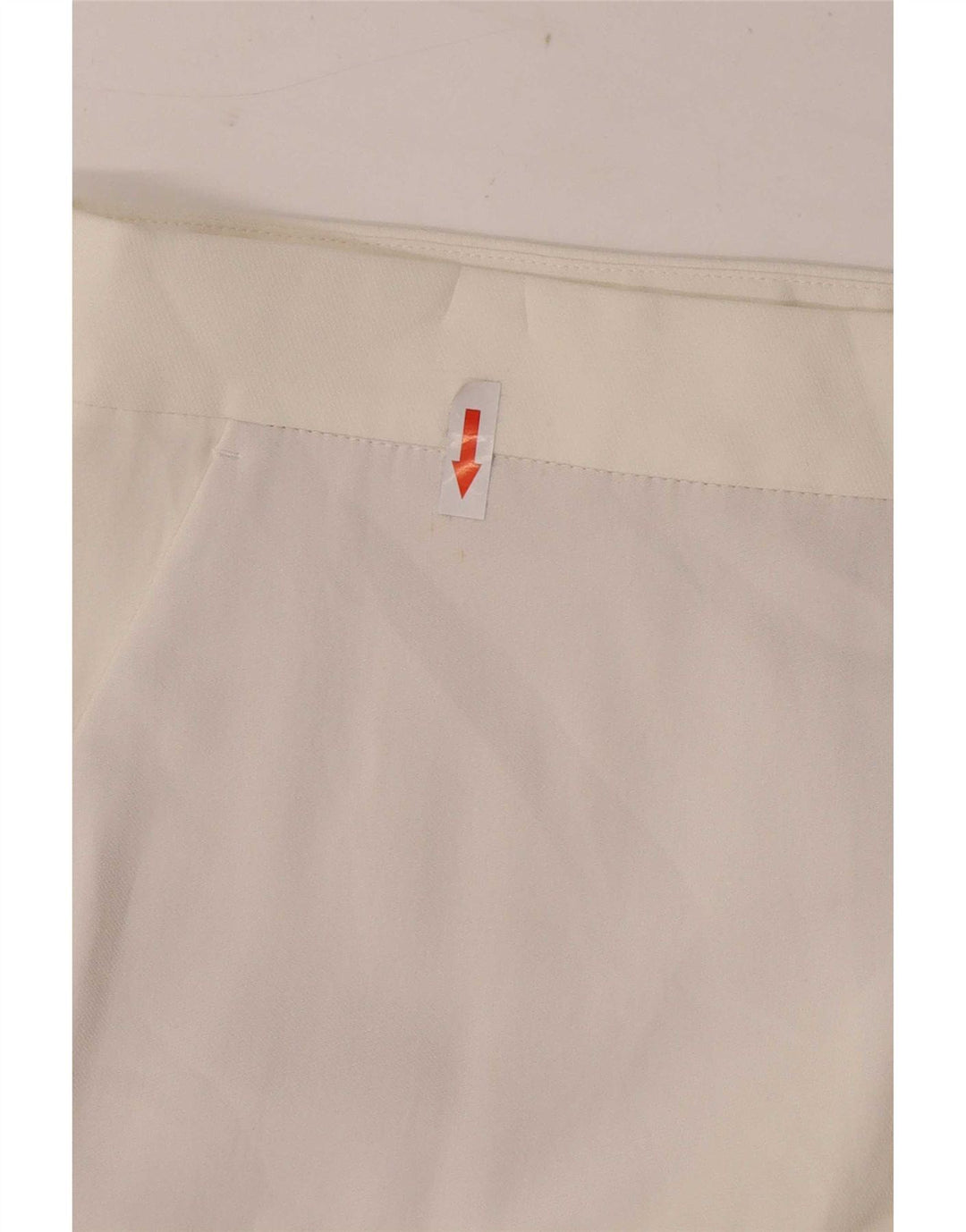 Massimo Dutti Γυναικείο παντελόνι Capri EU 42 Large W32 L23 White Viscose