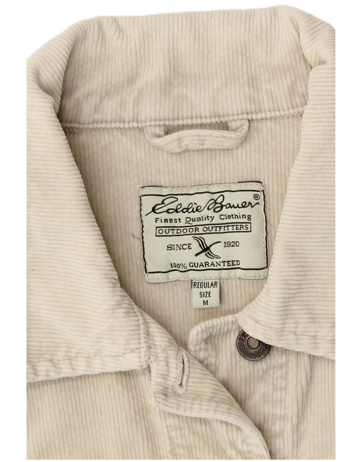 Γυναικείο κοτλέ μπουφάν Eddie Bauer UK 12 μεσαίο μπεζ βαμβακερό