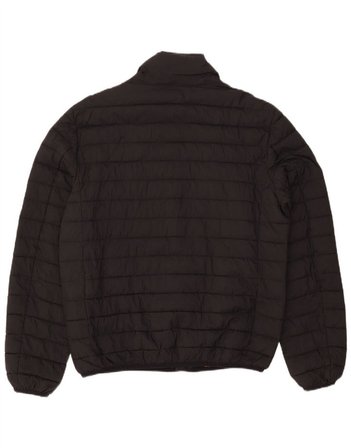 MARLBORO CLASSICS Ανδρικό μπουφάν με επένδυση UK 40 μεγάλο μαύρο νάιλον