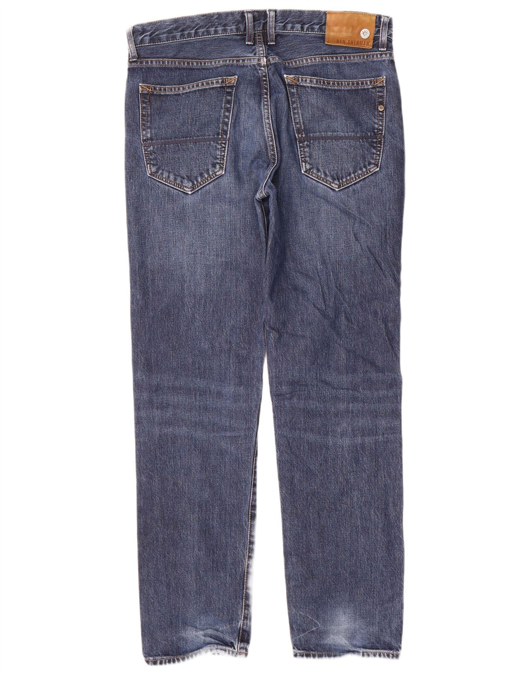 Ben Sherman Ανδρικό Slim Jeans W30 L30 Blue Cotton