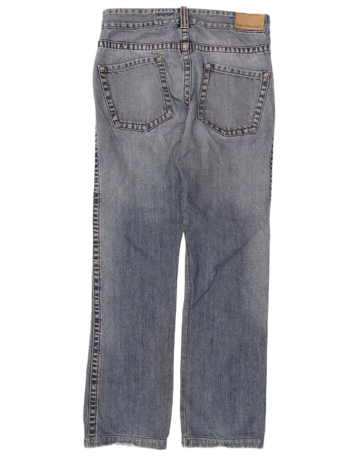 Γυναικείο τζιν ίσιο Calvin Klein W32 L31 Μπλε