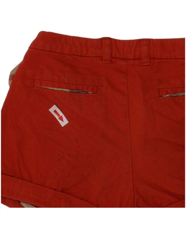 Burberry Girls Chino Shorts 5-6 ετών W22 Red Cotton Classic