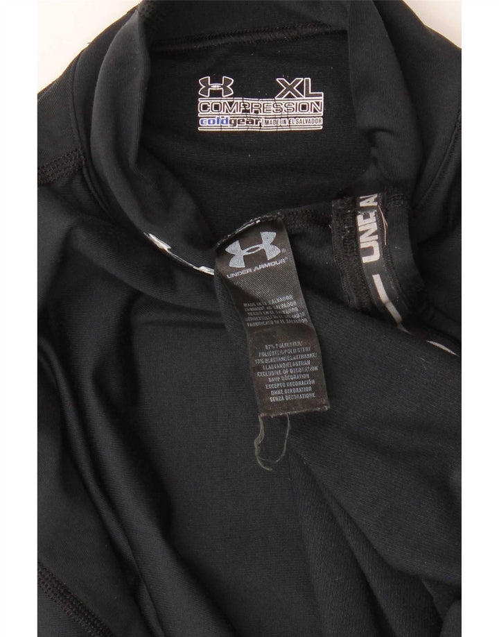 Under Armour Ανδρικό Cold Gear Μακρυμάνικο XL Μαύρο Πολυεστέρας