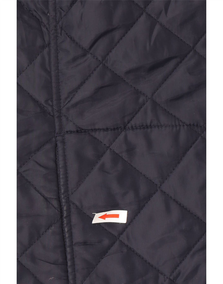 Joules Γυναικείο Καπιτονέ μπουφάν UK 18 XL Navy Blue Polyester