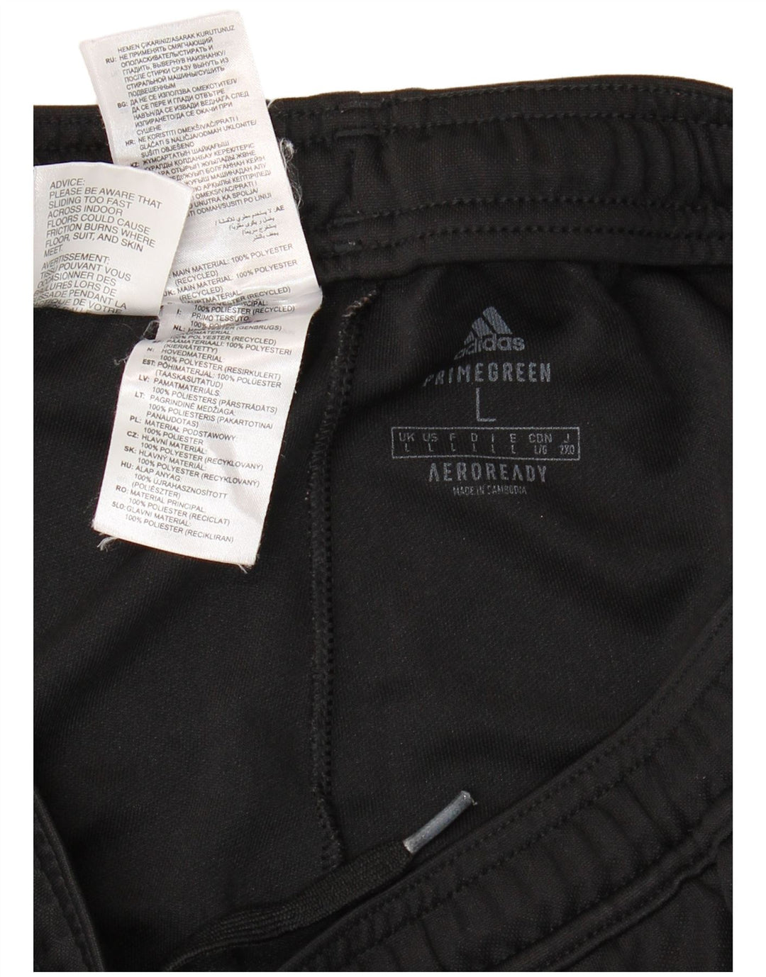 Ανδρική αθλητική φόρμα Adidas Aeroready Παντελόνι μεγάλο μαύρο πολυεστέρα