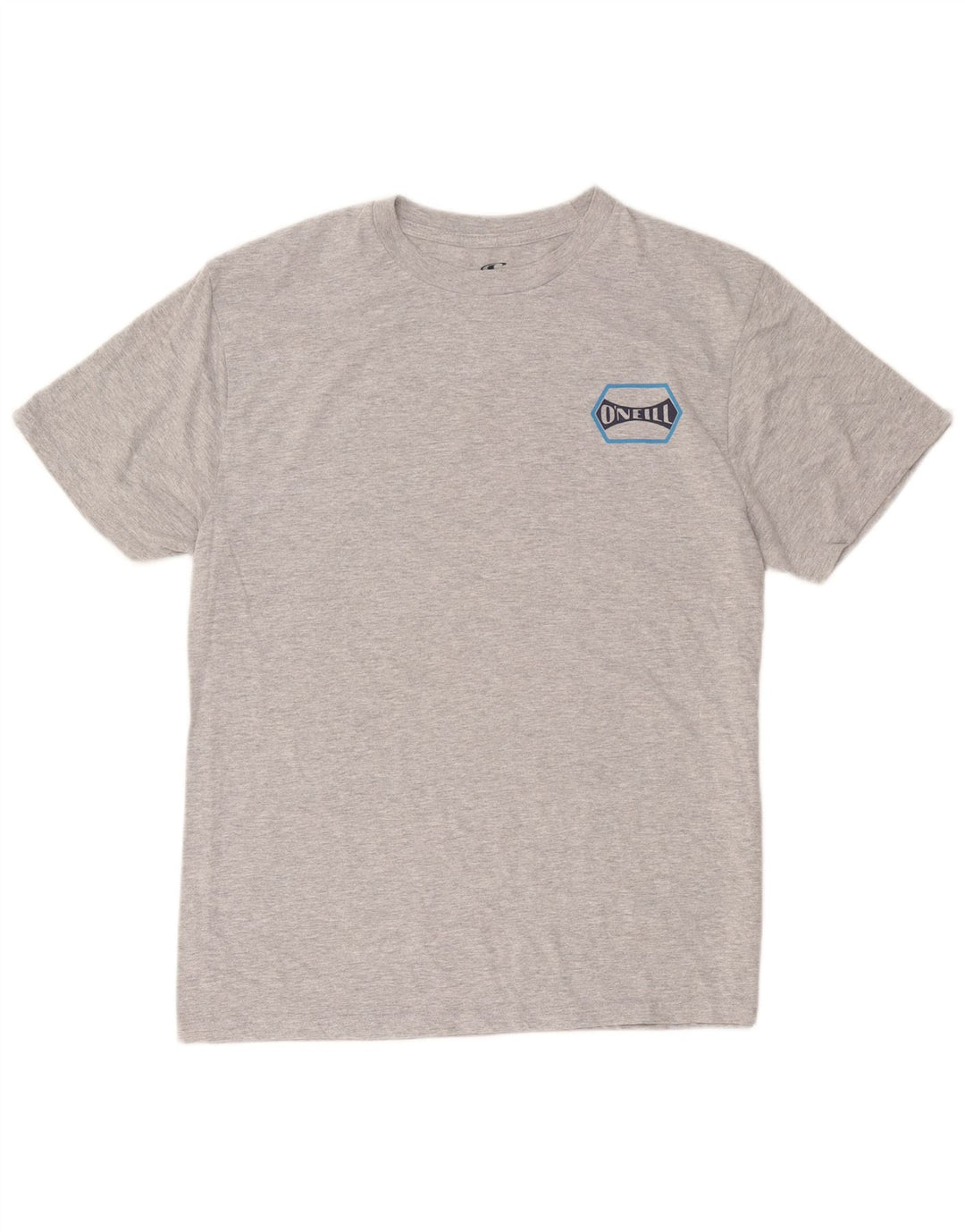 Ανδρικό T-Shirt με μοντέρνα εφαρμογή γραφικό O'Neill Top μεγάλο γκρι βαμβακερό
