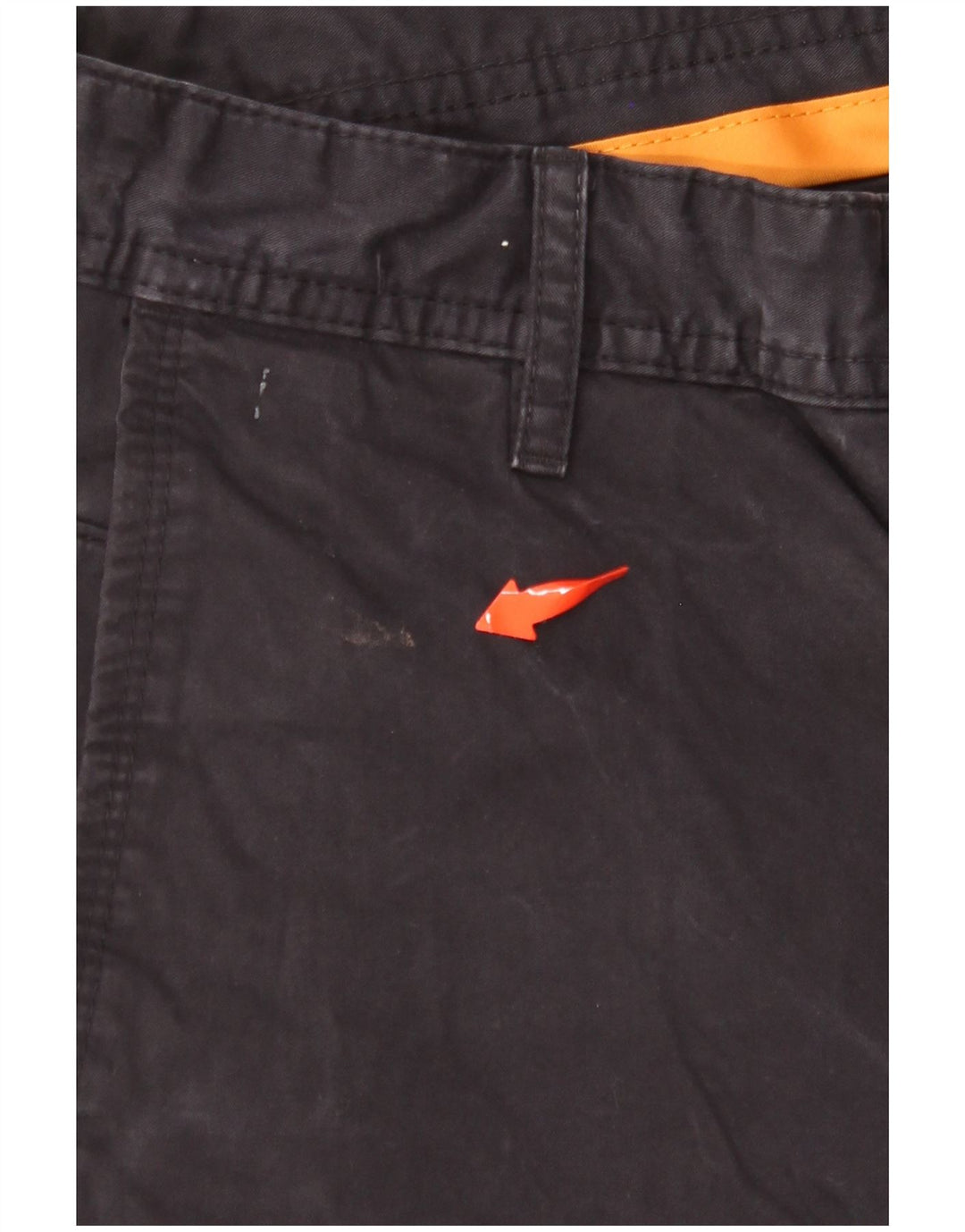 HUGO BOSS Ανδρικό παντελόνι Chino με κανονική εφαρμογή W32 L32 Μπλε βαμβακερό