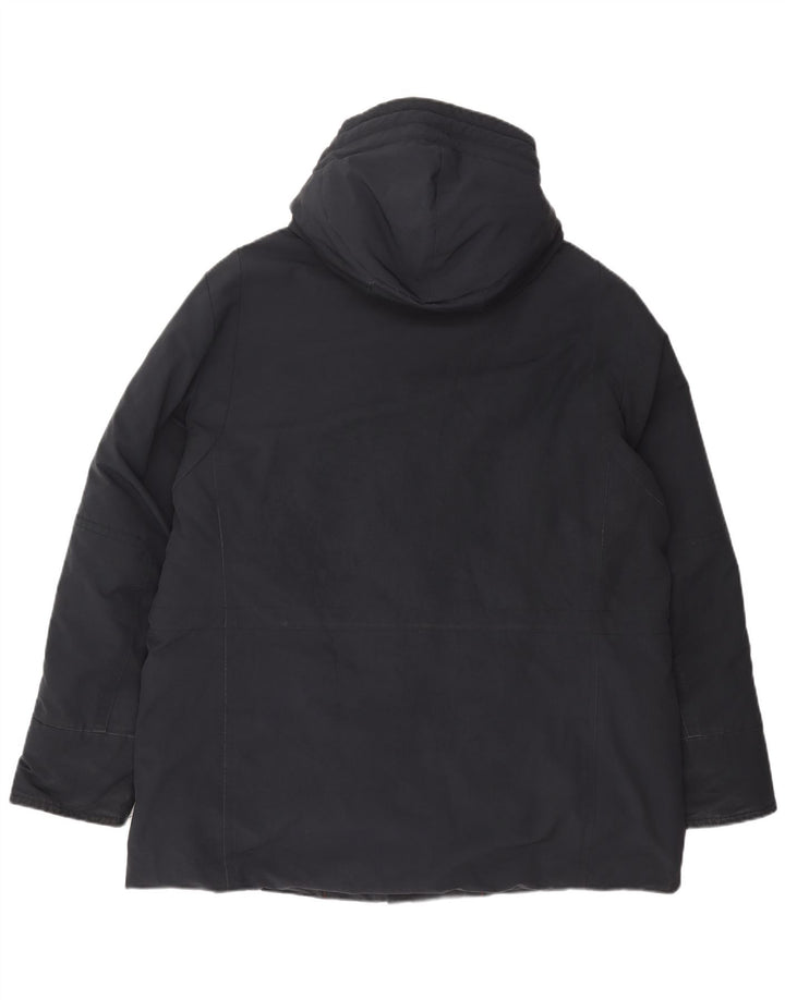 PEUTEREY Ανδρικό μπουφάν με κουκούλα UK 44 2XL Navy Blue Polyester