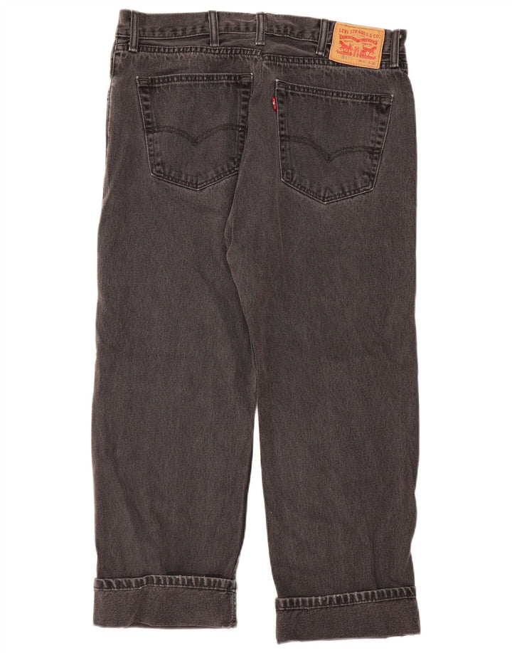 Γυναικείο Levi's 505 Straight Jeans W40 L26 Γκρι βαμβακερό